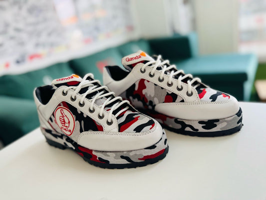 Ganda Ganda - Army Red & White Low